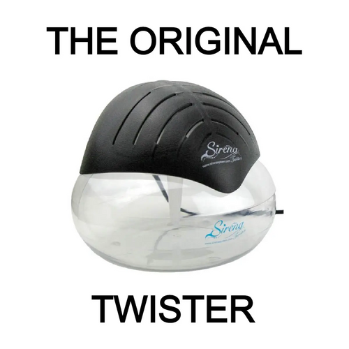 Water-Based Air Purifier with Essential Oil Diffuser, LED Night Light, Air Cleaner for Home, Smoke, Pets & Odor Control
